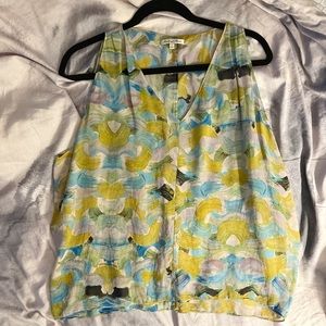 Broadway & Broome (Madewell) 100% Silk Tank Top in Small